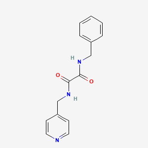 molecular formula C15H15N3O2 B5167184 N'-Benzyl-N-[(pyridin-4-YL)methyl]ethanediamide 