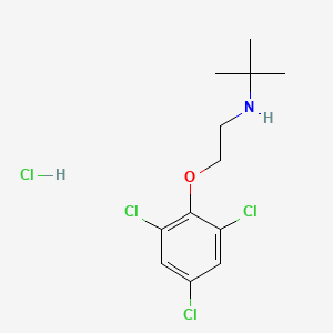 tert-butyl[2-(2,4,6-trichlorophenoxy)ethyl]amine hydrochloride