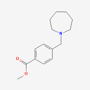 molecular formula C15H21NO2 B5168852 Methyl 4-(azepan-1-ylmethyl)benzoate 