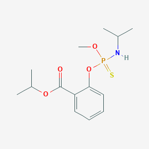 molecular formula C14H22NO4PS B051689 异芬磷-甲基 CAS No. 99675-03-3