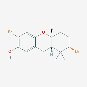 molecular formula C16H20Br2O2 B051694 4-Isocymobarbatol CAS No. 124962-12-5