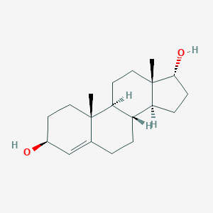molecular formula C19H30O2 B051698 Androst-4-ene-3beta,17alpha-diol CAS No. 15216-04-3