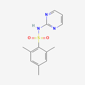 molecular formula C13H15N3O2S B5170004 2,4,6-TRIMETHYL-N-(2-PYRIMIDINYL)-1-BENZENESULFONAMIDE 