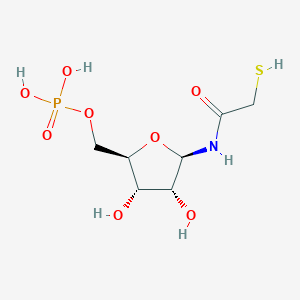 molecular formula C7H14NO8PS B051702 Thiogar CAS No. 119619-78-2