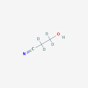 molecular formula C3H5NO B051709 3-Hydroxypropionitrile-2,2,3,3-d4 CAS No. 122775-18-2
