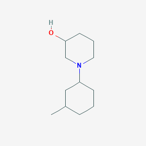 molecular formula C12H23NO B5170937 1-(3-Methylcyclohexyl)piperidin-3-ol 