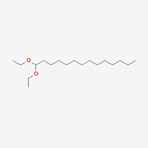 molecular formula C18H38O2 B051711 1,1-二乙氧基十四烷 CAS No. 117397-87-2