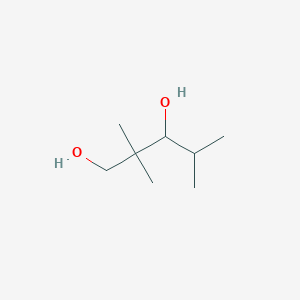molecular formula C8H18O2 B051712 2,2,4-Trimethyl-1,3-pentanediol CAS No. 144-19-4