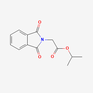 molecular formula C13H13NO4 B5172167 isopropyl 2-(1,3-dioxo-1,3-dihydro-2H-isoindol-2-yl)acetate CAS No. 101855-37-2