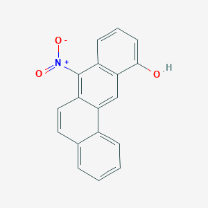 molecular formula C18H11NO3 B051724 7-nitrobenzo[a]anthracen-11-ol CAS No. 119087-35-3