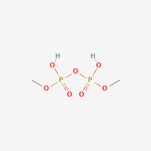 molecular formula C2H8O7P2 B051747 Dimethyl acid pyrophosphate CAS No. 68155-93-1