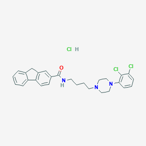 molecular formula C28H30Cl3N3O B051748 NGB 2904 盐酸盐 CAS No. 189061-11-8