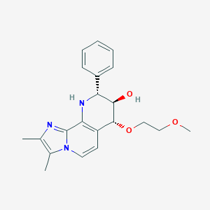molecular formula C21H25N3O3 B051770 Soraprazan CAS No. 261944-46-1