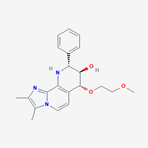 molecular formula C₂₁H₂₅N₃O₃ B051770 Soraprazan CAS No. 261944-46-1