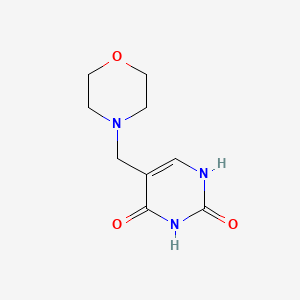 molecular formula C9H13N3O3 B5177216 5-(4-Morpholinylmethyl)-2,4-pyrimidinediol CAS No. 72704-63-3
