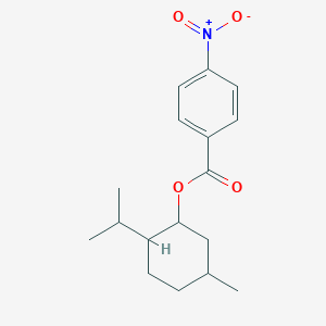 molecular formula C17H23NO4 B5178680 5-methyl-2-(propan-2-yl)cyclohexyl 4-nitrobenzoate CAS No. 4277-14-9