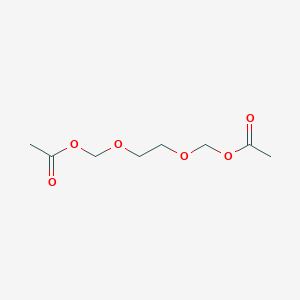 molecular formula C8H14O6 B051787 2-(Acetyloxymethoxy)ethoxymethyl acetate CAS No. 90114-17-3