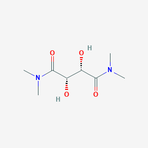 molecular formula C8H16N2O4 B051820 (S,S)-(-)-2,3-Dihydroxy-N,N,N',N'-tetramethylsuccinamide CAS No. 63126-52-3