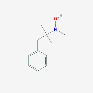 molecular formula C11H17NO B051833 N-Hydroxymephentermine CAS No. 58670-93-2