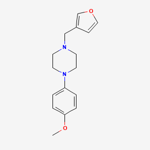 B5183637 1-(3-furylmethyl)-4-(4-methoxyphenyl)piperazine CAS No. 5264-89-1