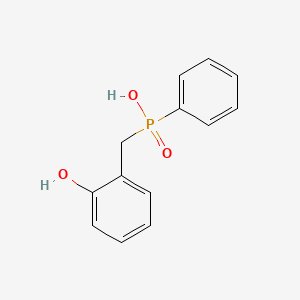 molecular formula C13H13O3P B5183679 (2-Hydroxyphenyl)methyl-phenylphosphinic acid 