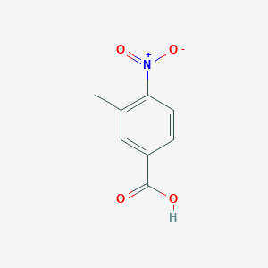 molecular formula C8H7NO4 B051838 3-Methyl-4-nitrobenzoic acid CAS No. 3113-71-1