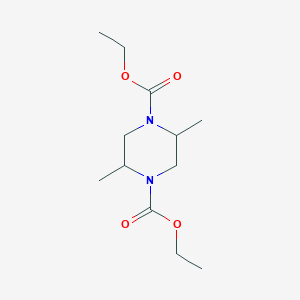 molecular formula C12H22N2O4 B5184166 diethyl 2,5-dimethylpiperazine-1,4-dicarboxylate CAS No. 6286-18-6