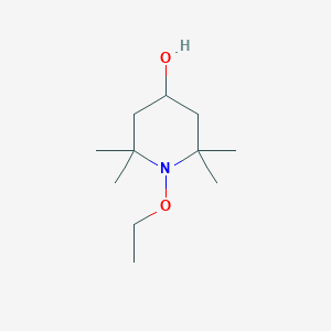 molecular formula C11H23NO2 B051851 1-Ethoxy-4-hydroxy-2,2,6,6-tetramethylpiperidine CAS No. 122586-66-7