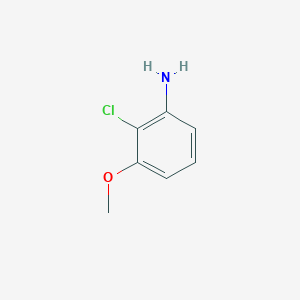 molecular formula C7H8ClNO B051853 2-氯-3-甲氧基苯胺 CAS No. 113206-03-4