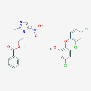 molecular formula C25H20Cl3N3O6 B051863 Kliostom CAS No. 119295-34-0