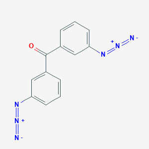 molecular formula C13H8N6O B051878 Bis(3-azidophenyl)methanone CAS No. 112028-53-2