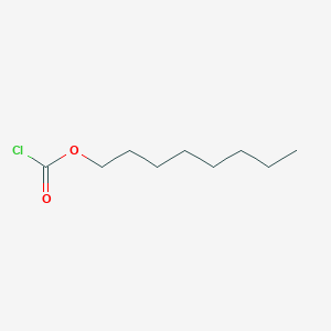 molecular formula C9H17ClO2 B051879 Carbonochloridic acid, octyl ester CAS No. 7452-59-7