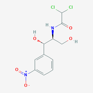 molecular formula C11H12Cl2N2O5 B051884 (S,S)-meta-nitro-Chloramphenicol CAS No. 138125-72-1