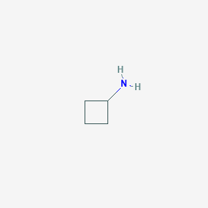 molecular formula C4H9N B051885 Cyclobutylamine CAS No. 2516-34-9