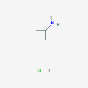 molecular formula C4H10ClN B051891 Cyclobutanamine hydrochloride CAS No. 6291-01-6