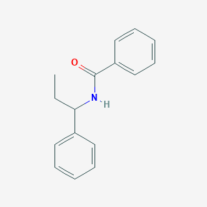 molecular formula C16H17NO B5189126 N-(1-phenylpropyl)benzamide CAS No. 2698-80-8