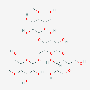 molecular formula C12H22O11 B051894 Starch, pregelatinized CAS No. 9005-25-8