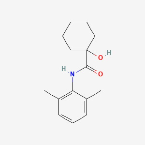 molecular formula C15H21NO2 B5190869 N-(2,6-dimethylphenyl)-1-hydroxycyclohexane-1-carboxamide 