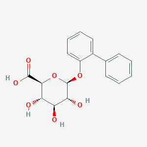 beta-D-Glucopyranosiduronic acid, (1,1'-biphenyl)-2-yl
