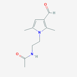 molecular formula C11H16N2O2 B051925 Aloracetam CAS No. 119610-26-3