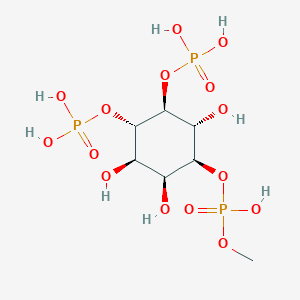 molecular formula C7H17O15P3 B051931 1-Monomethylphosphoinositol 4,5-bisphosphate CAS No. 113872-20-1