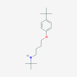 molecular formula C18H31NO B5193247 N-tert-butyl-4-(4-tert-butylphenoxy)butan-1-amine CAS No. 418787-06-1