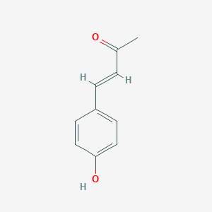 molecular formula C10H10O2 B051942 对羟基苯甲醛丙酮 CAS No. 3160-35-8