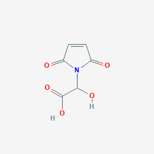 molecular formula C6H5NO5 B051944 Maleimidoglycolic acid CAS No. 114505-81-6