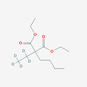 molecular formula C13H24O4 B051948 Diethyl Butylethylmalonate-d5 