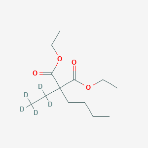 molecular formula C13H24O4 B051948 Diethyl Butylethylmalonate-d5 CAS No. 145395-63-7