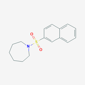 molecular formula C16H19NO2S B5195278 1-Naphthalen-2-ylsulfonylazepane CAS No. 324067-82-5