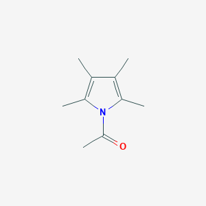 molecular formula C10H15NO B051954 1-(2,3,4,5-Tetramethyl-1H-pyrrol-1-yl)ethanone CAS No. 120892-95-7