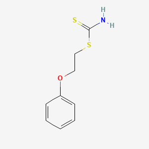 molecular formula C9H11NOS2 B5196366 2-Phenoxyethyl carbamodithioate 