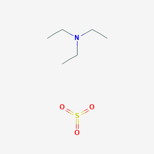molecular formula C6H15NO3S B051970 N,N-二乙基乙胺；三氧化硫 CAS No. 761-01-3